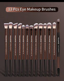 Maange 13-Piece Eye Makeup Brush Set