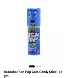 Bazooka Push Pop Cola Candy